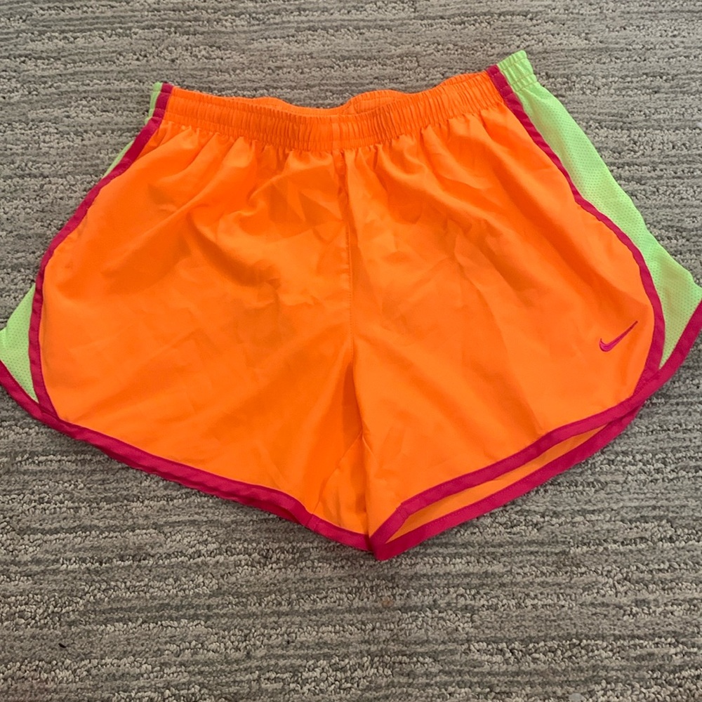 neon nike shorts